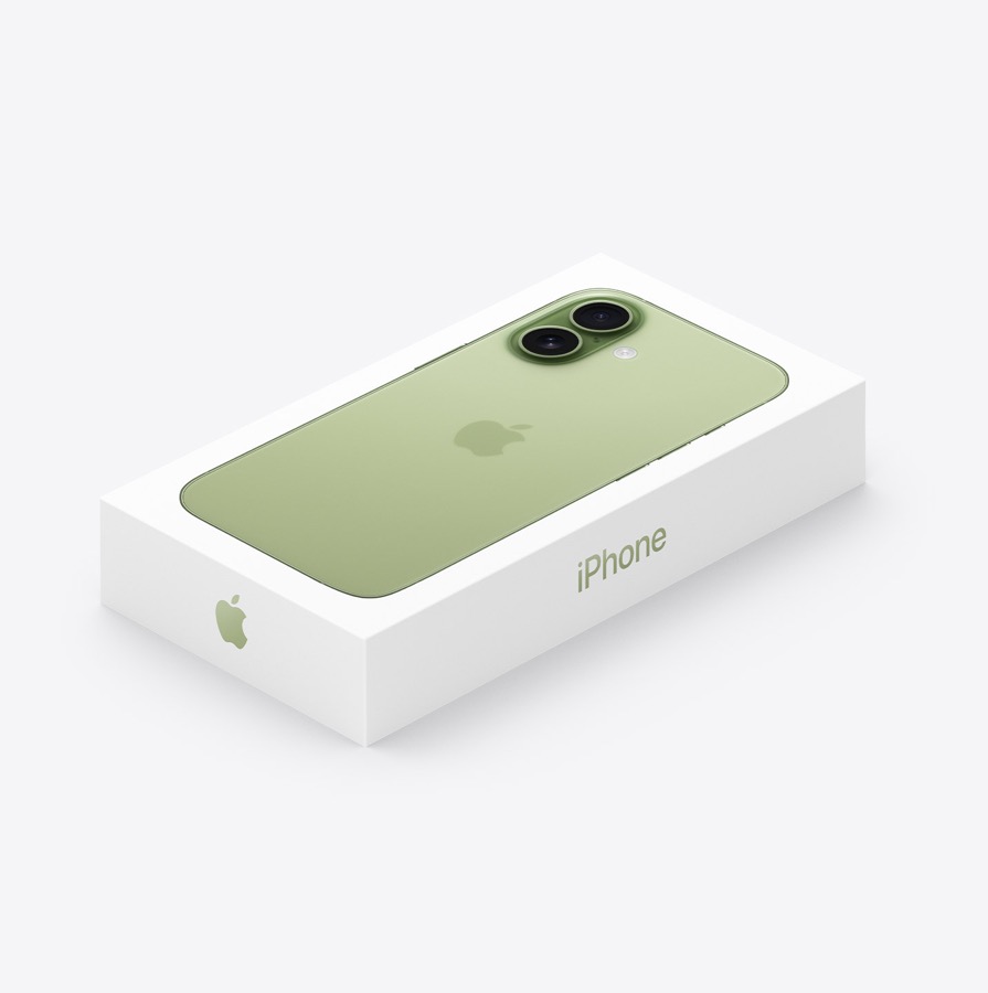 iPhone in its retail box